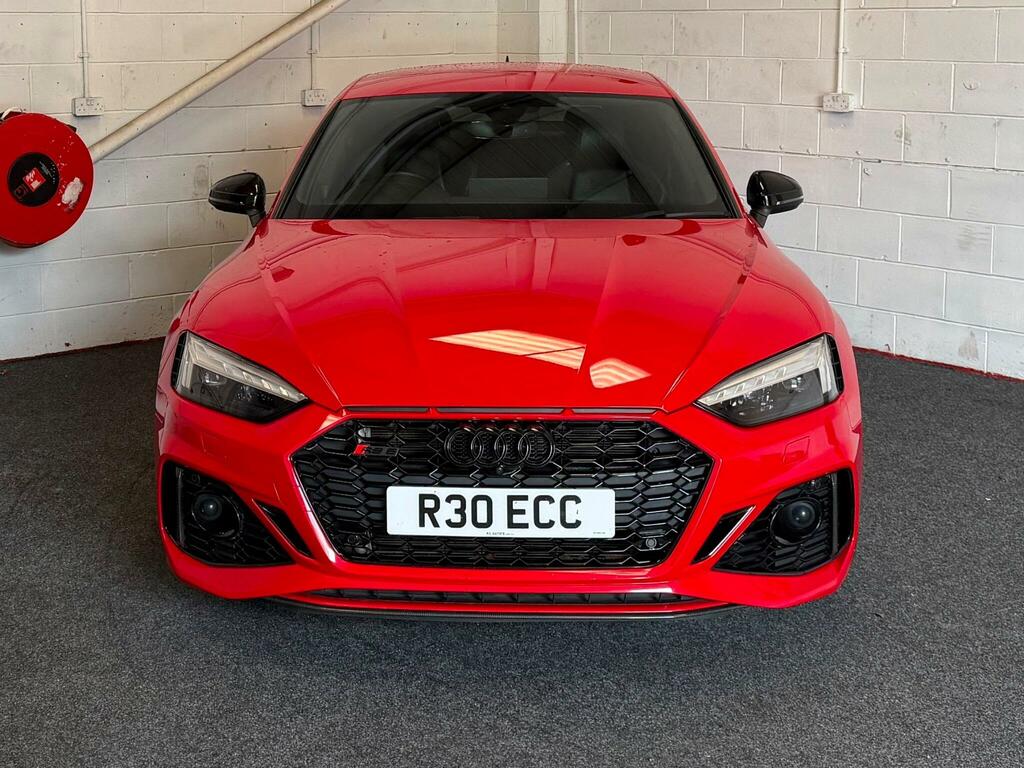 Audi RS5 Carbon Black Red #2