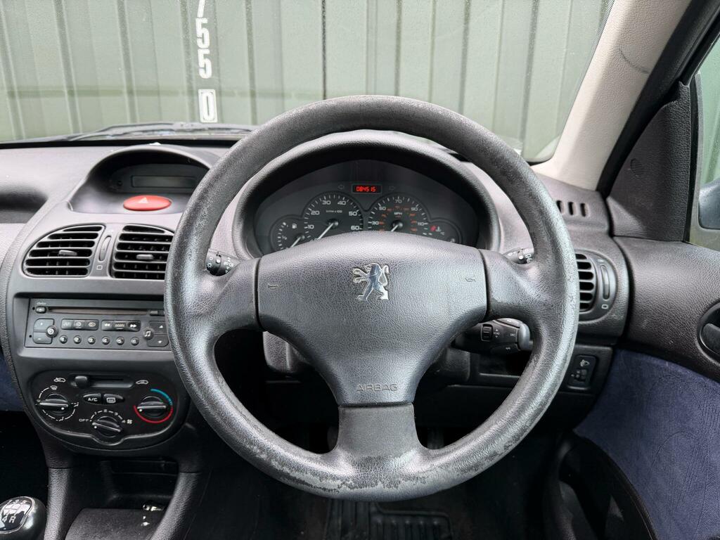 Peugeot 206 1.4 Glx Hatchback Silver #13