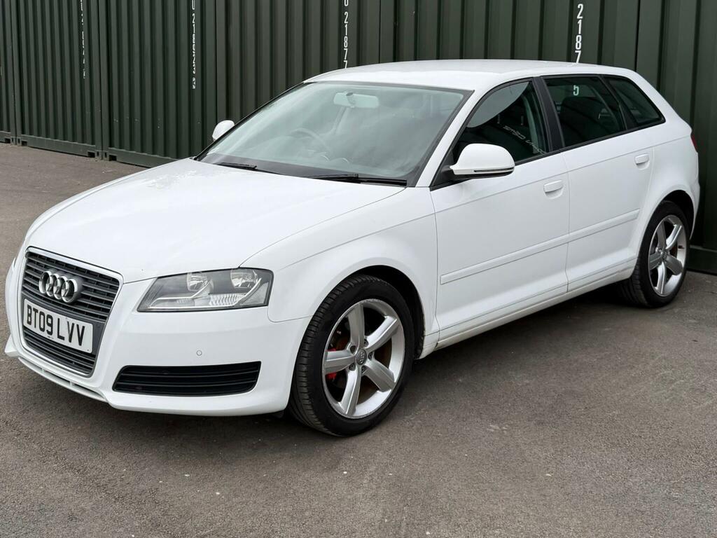 Audi A3 1.6 Technik Sportback Euro 4 White #3