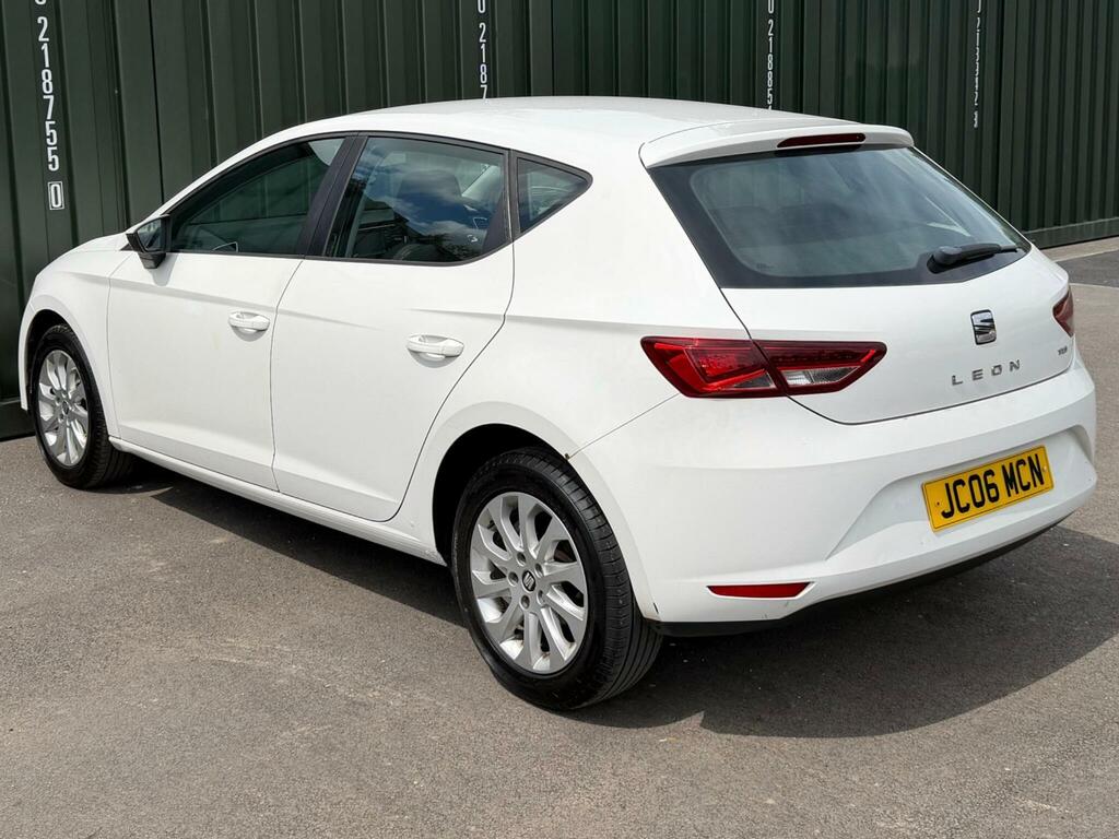 Seat Leon 1.6 Tdi Se Euro 6 Ss JC06MCN White #4