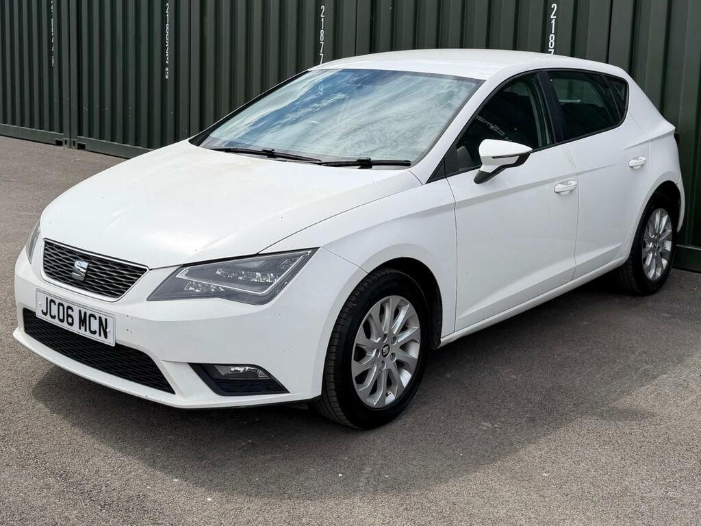 Seat Leon 1.6 Tdi Se Euro 6 Ss JC06MCN White #3