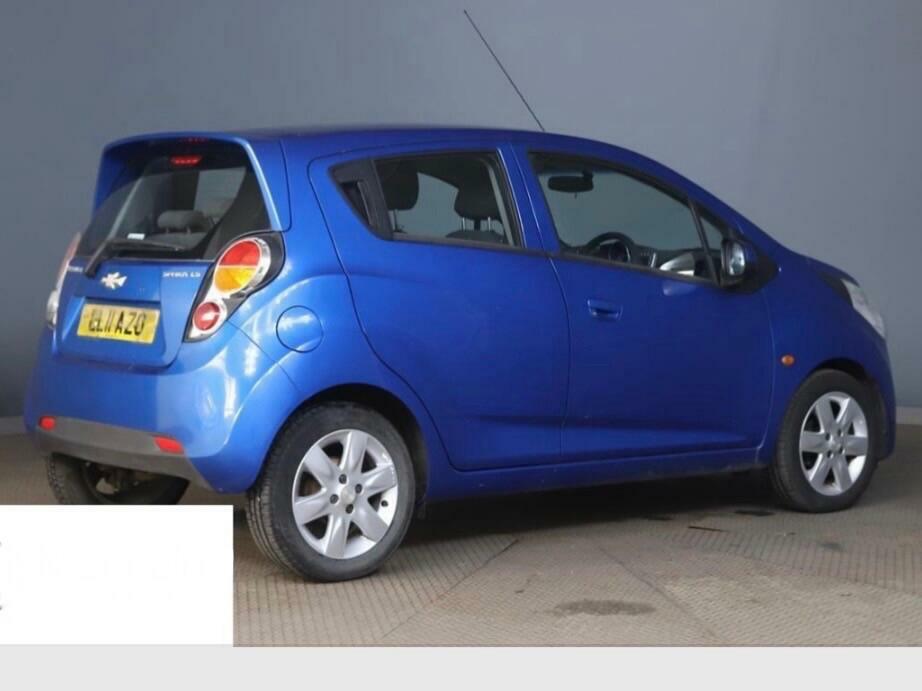 Chevrolet Spark Ls Blue #2