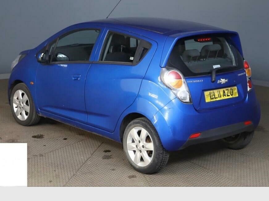 Chevrolet Spark Ls Blue #3