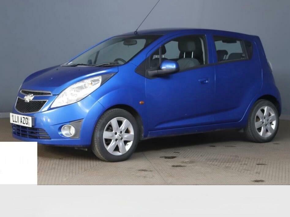 Chevrolet Spark Ls Blue #4