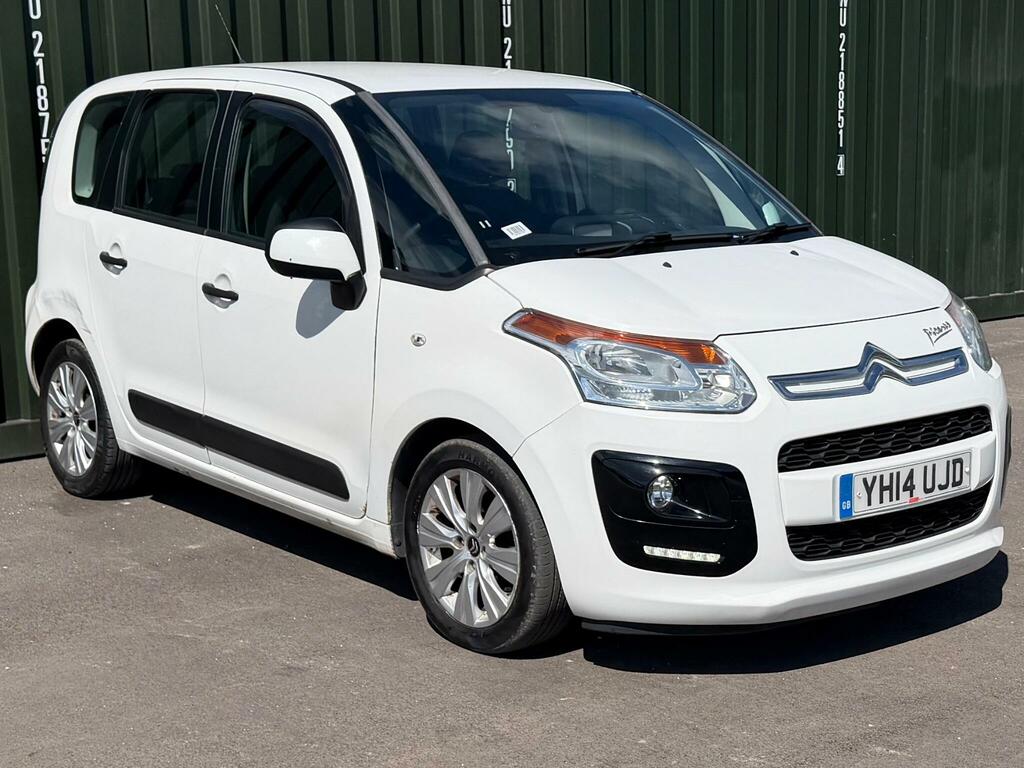 Citroen C3 Picasso 1.6 Hdi Vtr Euro 5 YH14UJD White