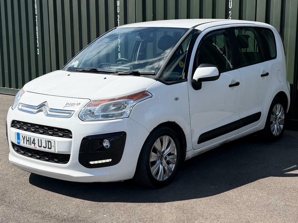 Citroen C3 Picasso 1.6 Hdi Vtr Euro 5 YH14UJD White #3
