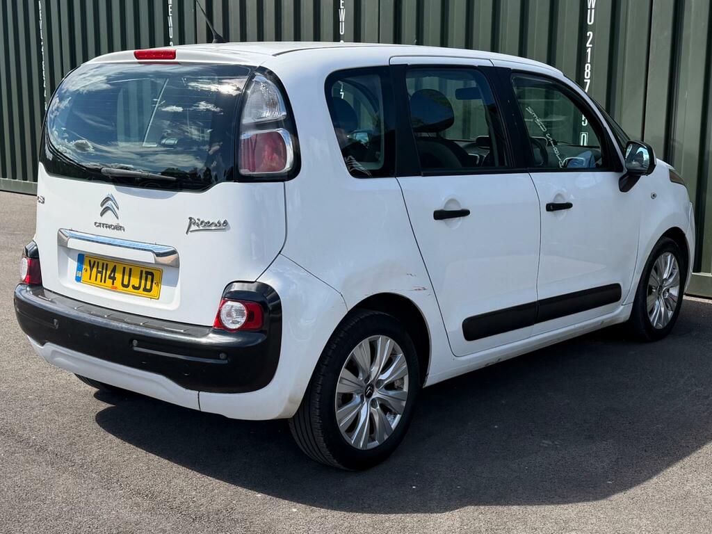 Citroen C3 Picasso 1.6 Hdi Vtr Euro 5 YH14UJD White #6
