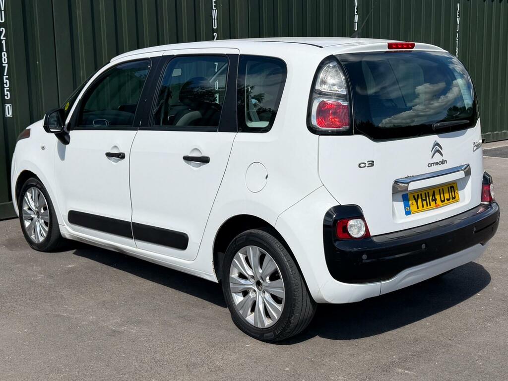 Citroen C3 Picasso 1.6 Hdi Vtr Euro 5 YH14UJD White #4