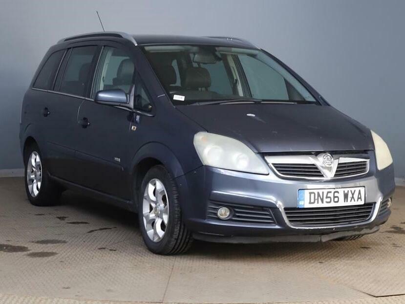 Vauxhall Zafira Design Blue
