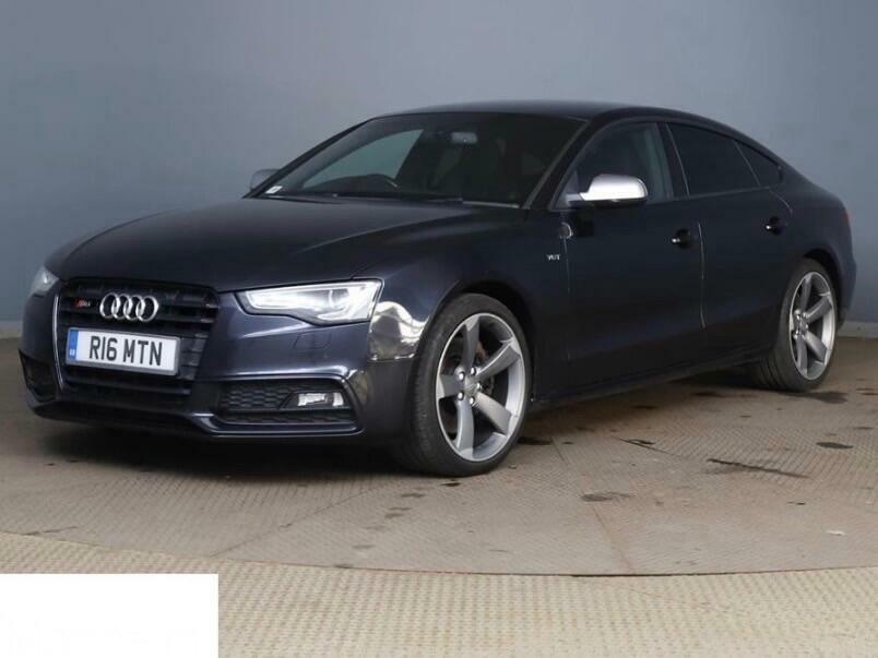 Audi S5 Black Edition Blue #6