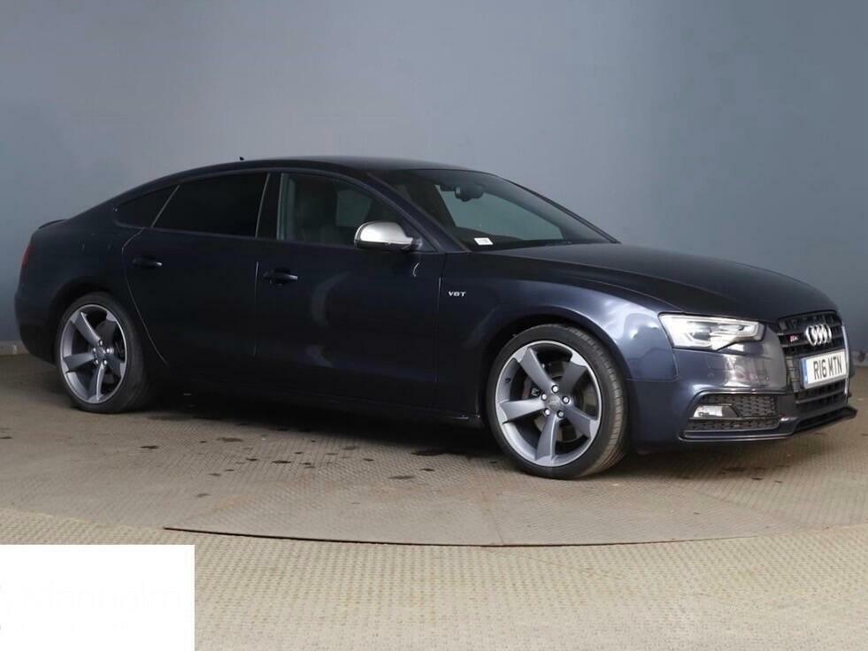 Audi S5 Black Edition Blue #2