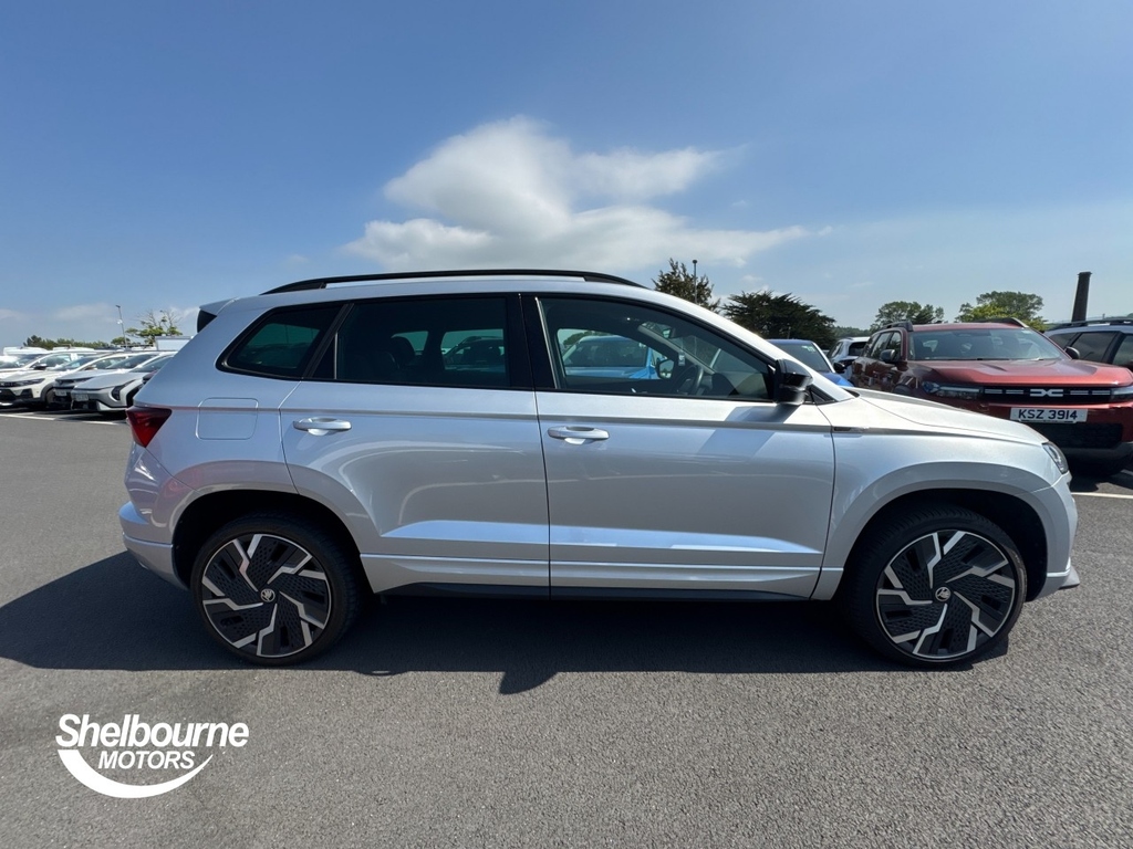 Skoda Karoq Karoq 1.5 Tsi Act Sportline Suv Dsg BVI3040 Silver #3