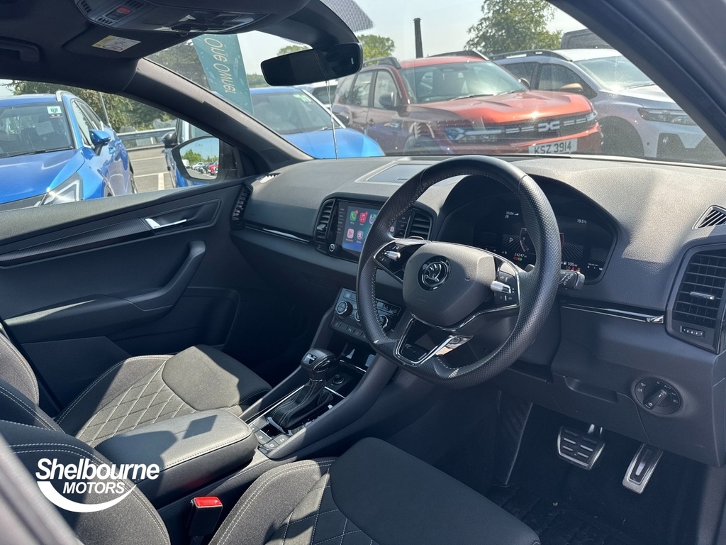 Skoda Karoq Karoq 1.5 Tsi Act Sportline Suv Dsg BVI3040 Silver #4