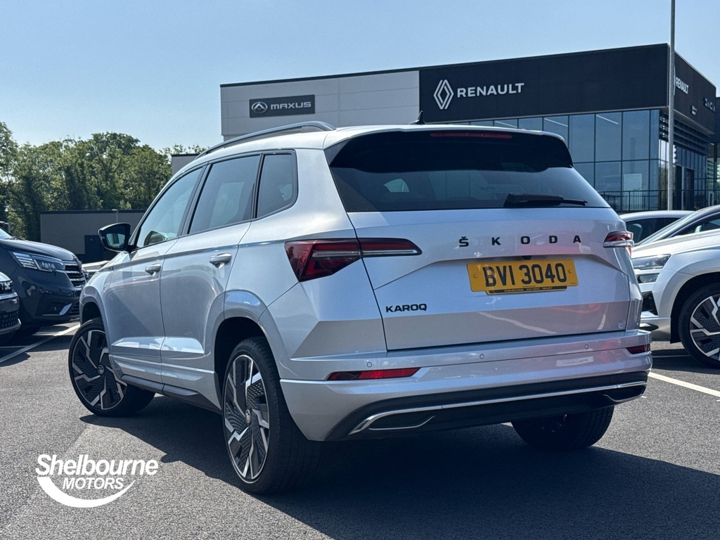 Skoda Karoq Karoq 1.5 Tsi Act Sportline Suv Dsg BVI3040 Silver #2