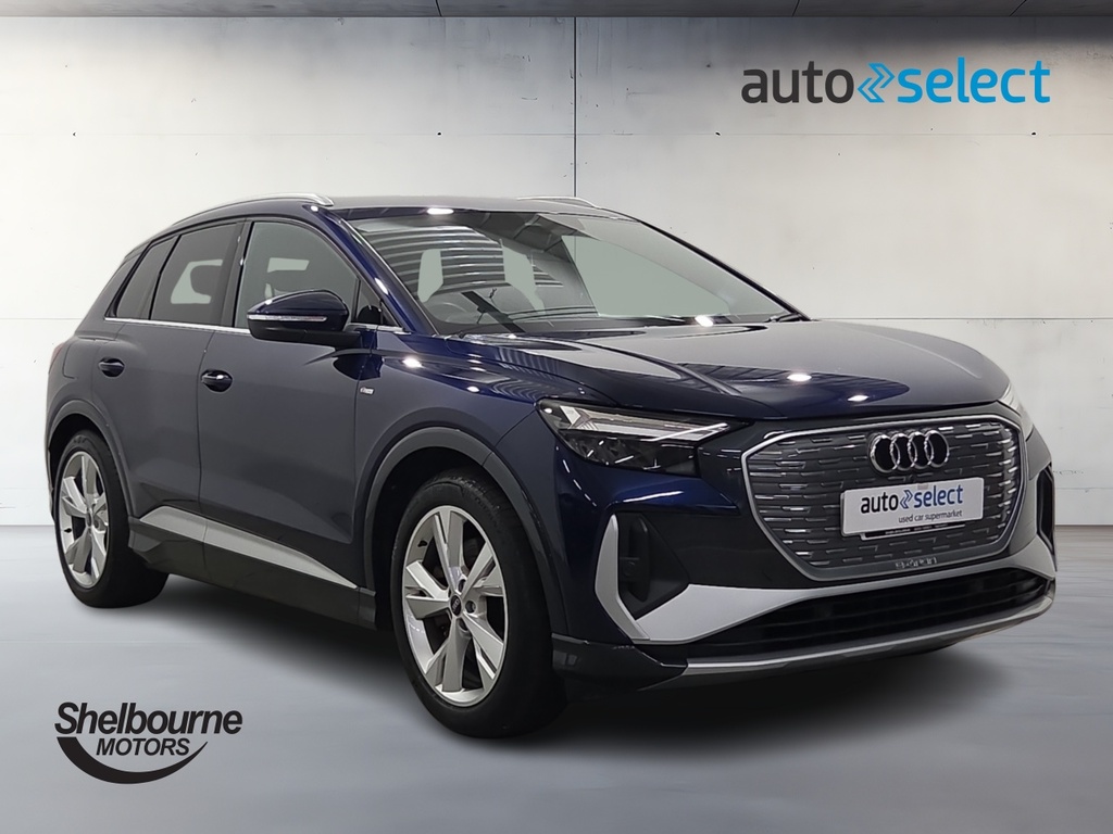 Audi Q4 E Tron Q4 E-tron 50 S Line Suv Quattro Blue