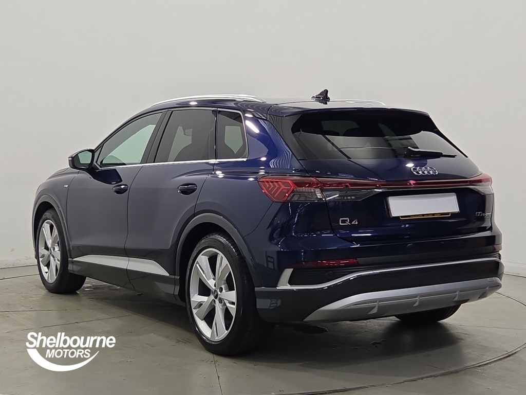 Audi Q4 E Tron Q4 E-tron 50 S Line Suv Quattro AMZ8969 Blue #2