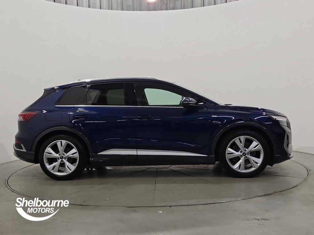 Audi Q4 E Tron Q4 E-tron 50 S Line Suv Quattro AMZ8969 Blue #3