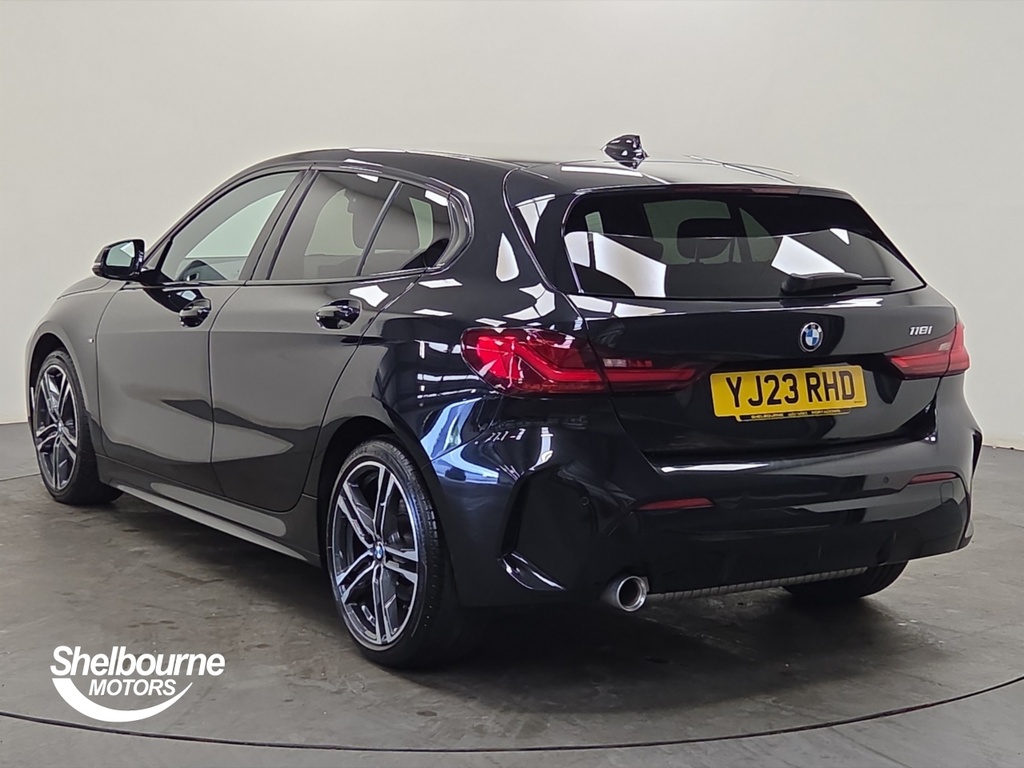 BMW 1 Series 1 Series 1.5 118I M Sport Lcp Hatchback Petr YJ23RHD Black #2