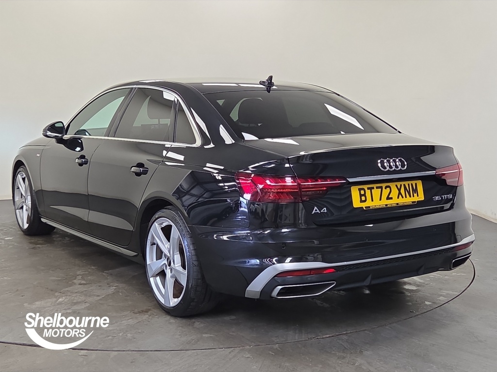 Audi A4 A4 2.0 Tfsi 35 S Line Saloon S Tronic BT72XNM Black #2