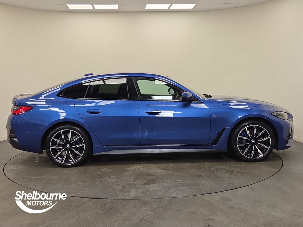 BMW 4 Series Gran Coupe 4 Series Gran Coupe 2.0 420I M Sport Hatchback SH71VXT Blue #3