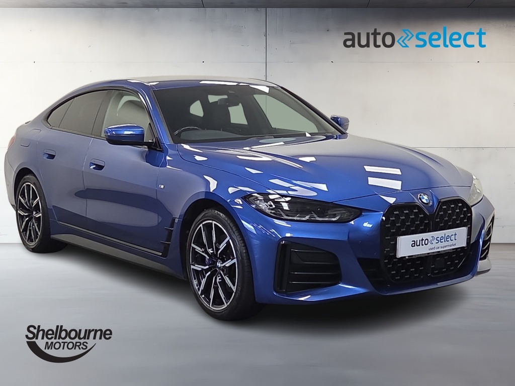 BMW 4 Series Gran Coupe 4 Series Gran Coupe 2.0 420I M Sport Hatchback Blue