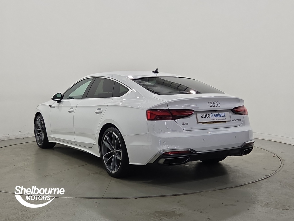 Audi A5 A5 2.0 Tfsi 40 S Line Sportback S Troni LL24OSF White #2