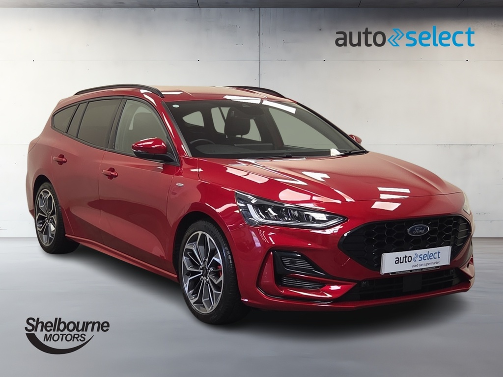 Ford Focus Focus 1.0T Ecoboost Mhev St-line X Estate Petr Red