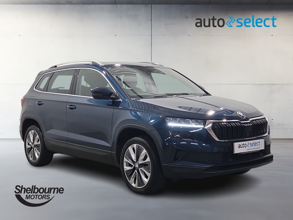 Skoda Karoq Karoq 1.5 Tsi Act Se L Suv Dsg Euro 6 YUI8122 Blue
