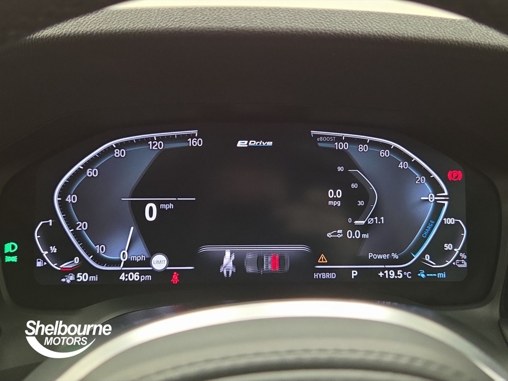 BMW 3 Series 3 Series 2.0 330E 12Kwh M Sport Saloon YD69DMA Blue #6
