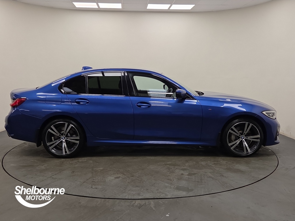 BMW 3 Series 3 Series 2.0 330E 12Kwh M Sport Saloon YD69DMA Blue #3