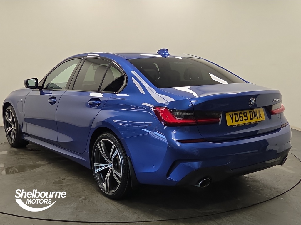 BMW 3 Series 3 Series 2.0 330E 12Kwh M Sport Saloon YD69DMA Blue #2