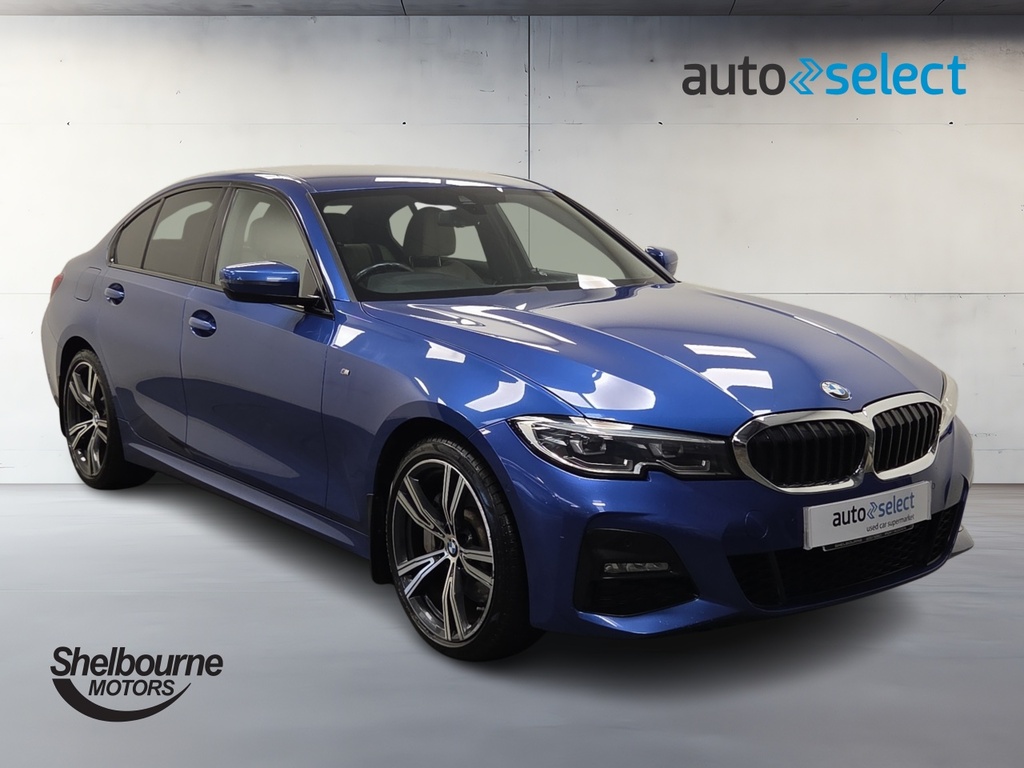 BMW 3 Series 3 Series 2.0 330E 12Kwh M Sport Saloon YD69DMA Blue