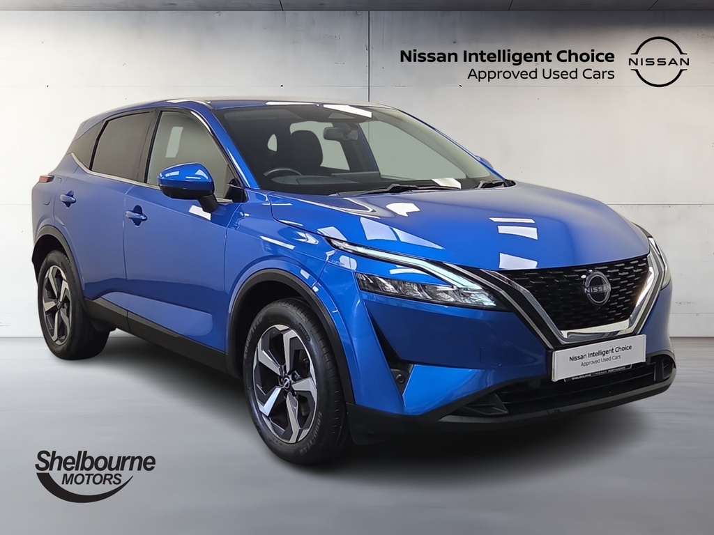 Nissan Qashqai Qashqai 1.3 Dig-t Mh N-connecta Hatchback Blue