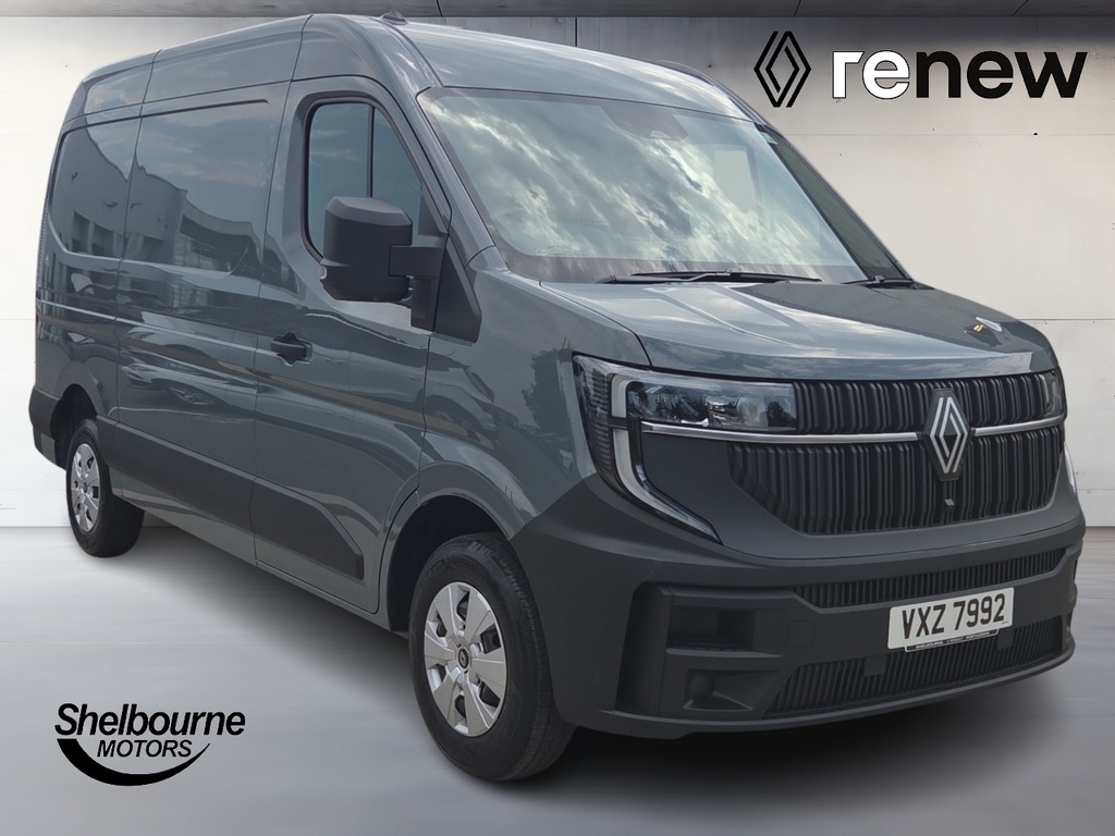 Renault Master All New Master Van Advance Mm35 2.0 Dci 150 Stop S VXZ7992 Grey