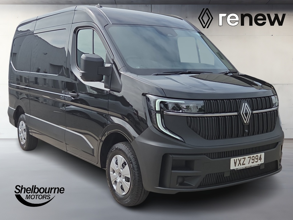 Renault Master All New Master Van Advance Mm35 2.0 Dci 150 Stop S VXZ7994 Black
