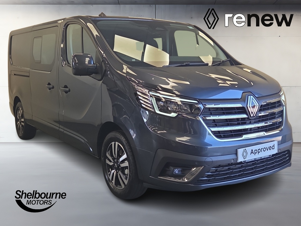 Renault Trafic All New Trafic Crew Van Extra Sport Ll30 2.0 Dci 1 Grey