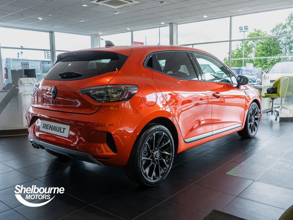 Renault Clio All New Clio Techno Esprit Alpine 1.0 Tce 90 Stop VXZ8063 Orange #2