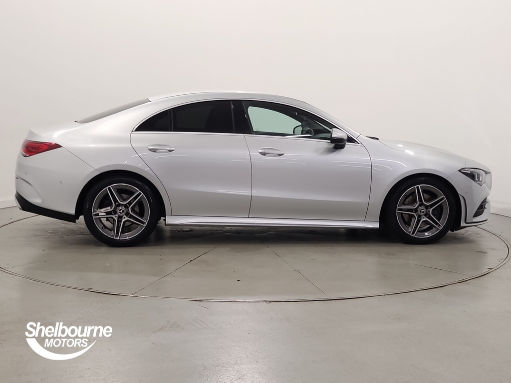 Mercedes-Benz CLA Class Cla 1.3 Cla200 Amg Line Coupe 7G-dct Eu Silver #3