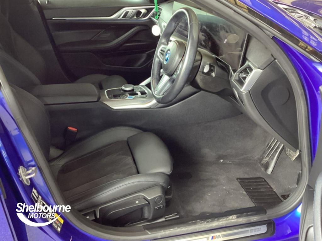 BMW i4 I4 40 83.9Kwh M Sport Gran Coupe Blue #3