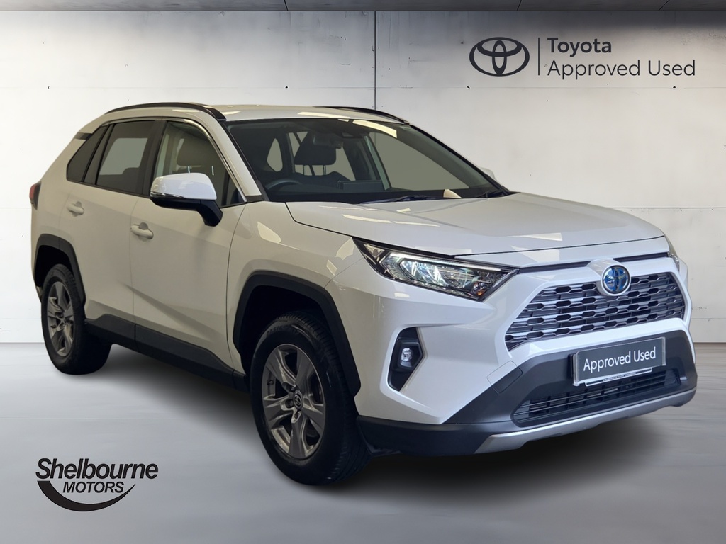 Toyota Rav 4 Rav4 2.5 Vvt-h Gpf Icon Suv Hybrid Cvt White