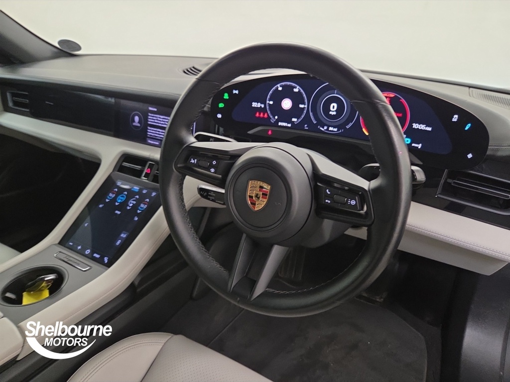Porsche Taycan Taycan Performance 79.2Kwh Saloon Aut ESZ9619 Grey #4
