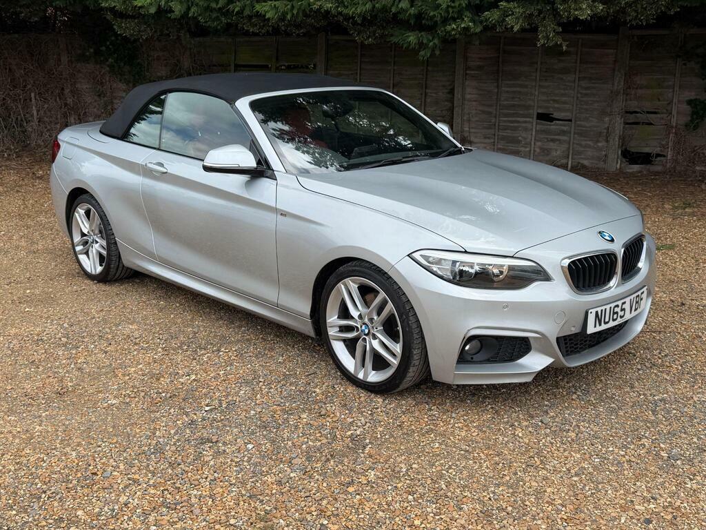 BMW 2 Series 2.0 220D M Sport Euro 6 S S NU65VBF Silver #2