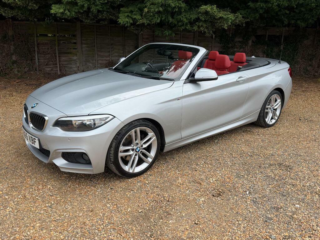 BMW 2 Series 2.0 220D M Sport Euro 6 S S NU65VBF Silver #5