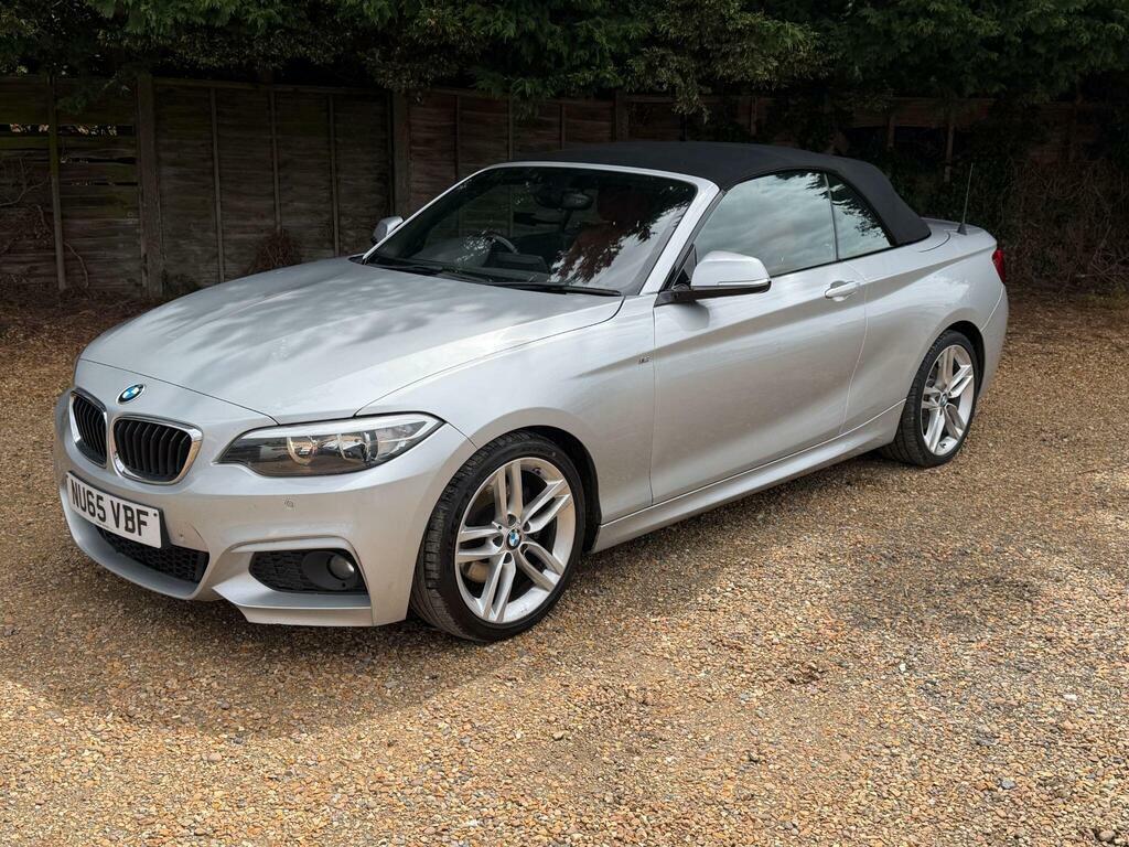 BMW 2 Series 2.0 220D M Sport Euro 6 S S NU65VBF Silver #6