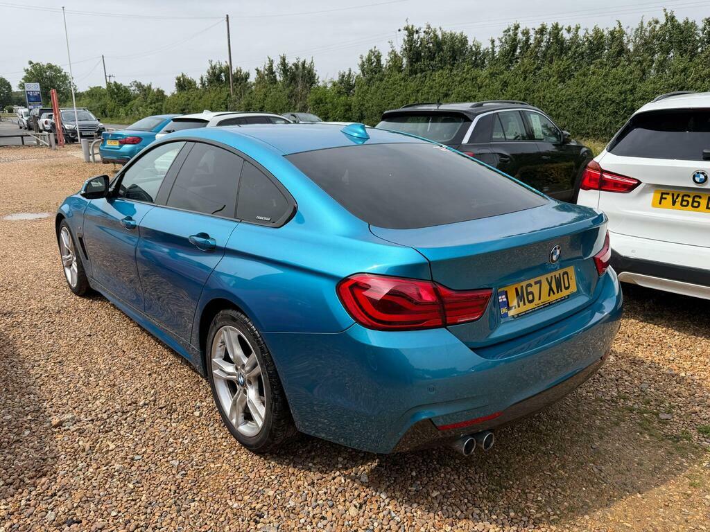 BMW 4 Series Gran Coupe 2.0 420D M Sport Euro 6 S S Blue #3