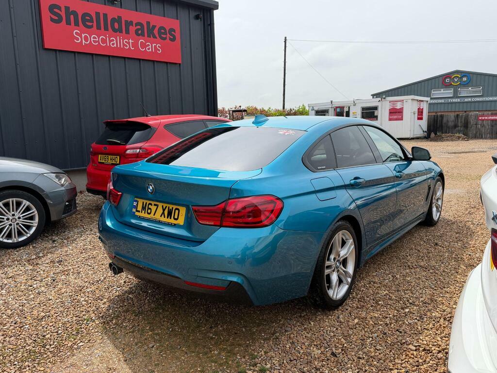 BMW 4 Series Gran Coupe 2.0 420D M Sport Euro 6 S S Blue #4