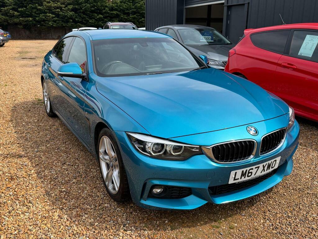 BMW 4 Series Gran Coupe 2.0 420D M Sport Euro 6 S S Blue