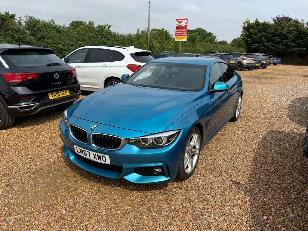 BMW 4 Series Gran Coupe 2.0 420D M Sport Euro 6 S S Blue #2