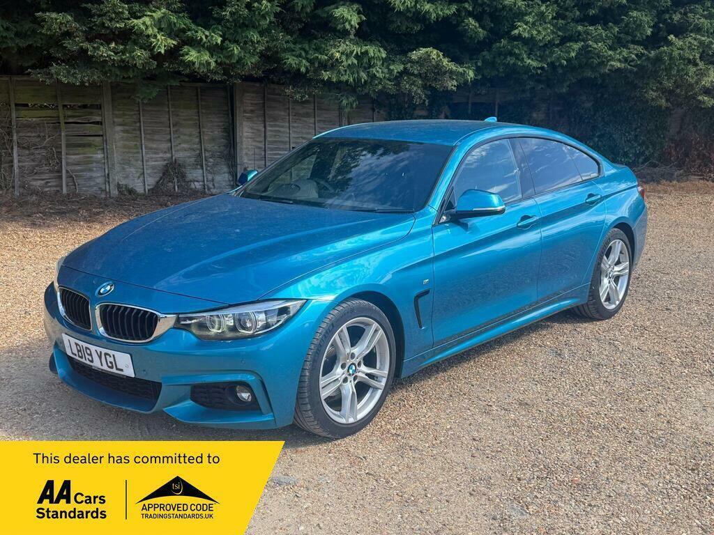 BMW 4 Series Gran Coupe 2.0 420I Gpf M Sport Euro 6 S S Blue