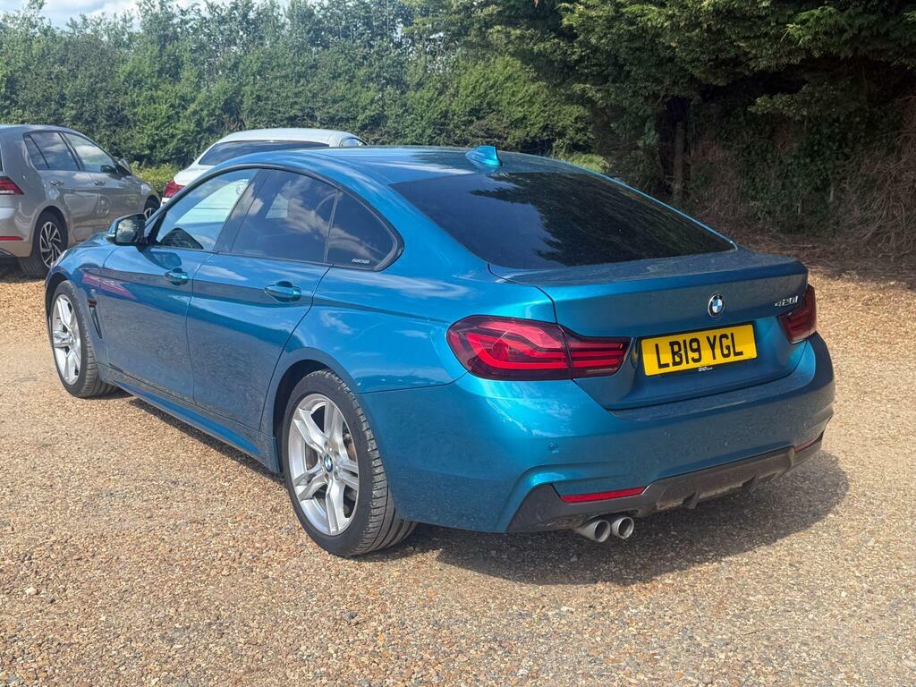 BMW 4 Series Gran Coupe 2.0 420I Gpf M Sport Euro 6 S S Blue #4
